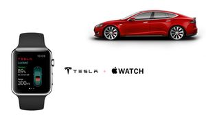 Auto del futuro: Tesla Model S si potra' guidare con l'iWatch