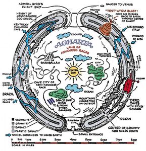 Mappe naziste rivelano l’accesso al mondo sotterraneo di Agarthi