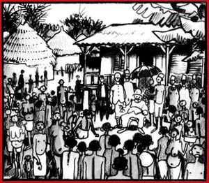 Illustration du roman par le dessinateurTardi