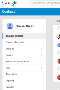 Tutoriel Importer une liste de contacts dans Google Contact