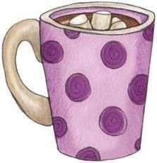 .. Hiver .. " Tasse chocolat chaud , activité et chanson "