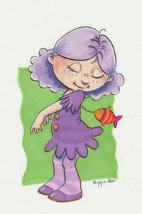 .. Poisson d'avril .. "Poisson d'avril et canne a pêche"