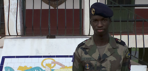 Marsouin KOESE du RSMA de la Guyane