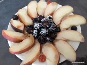 Le dessert fruité de Puce