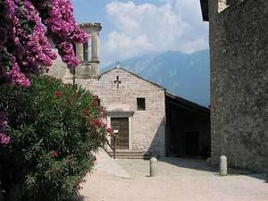 Die Kirche von S. Giacomo von Calì in Gargnano