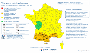 Alerte orange neige du 03/02/2015