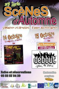 TICKETS CULTURE JEUNES : Des places pour les SCENES D'AUTOMNE