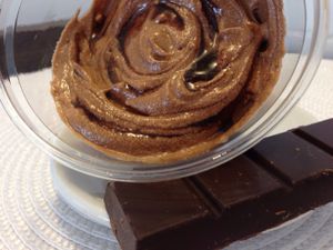 Mousse au chocolat comme promis !!