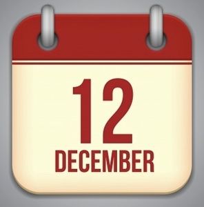 12 décembre... même pas peur!