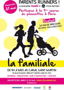 La 1ère course de poussettes à Paris