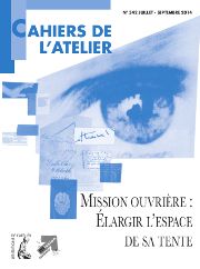 Couverture du Cahier de l'Atelier n°542