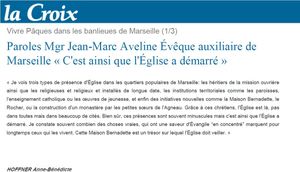 Paroles Mgr Jean-Marc Aveline, Évêque auxiliaire de Marseille