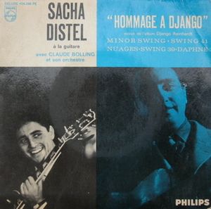 SACHA DISTEL ET DJANGO REINHARDT, un rendez-vous manqué