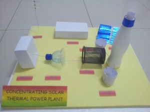 Model of Concentrating Solar Thermal Power Plant