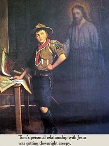 Le sacré Cœur et les scouts