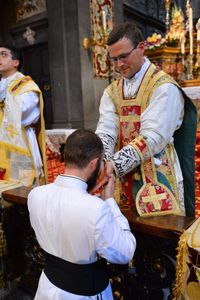 Dimanche 5 juin, 1ère messe de M le chanoine Remi Tequi