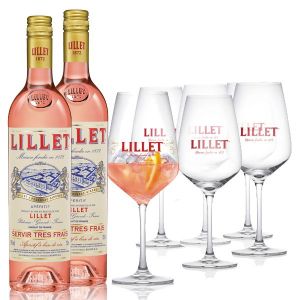 Test apéritif Lillet blanc et rosé Trnd
