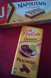 Mon amour de chocolat ♥ Poulain Pralinoise chocolat à dessert
