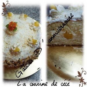 Gâteau d'anniversaire
