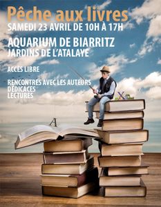 Pêche aux livres à l'Aquarium de Biarritz