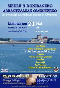 21 mai : Hommage aux pêcheurs Luziens et Cibouriens