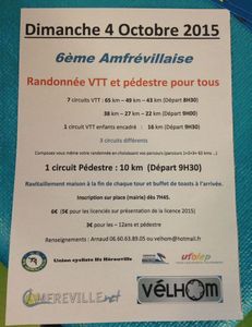 L'AMFREVILLAISE, c'est dimanche prochain....