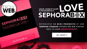 Brève : Sephora box pour la saint Valentin