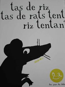 Thierry Dedieu, Tas de riz, tas de rats.