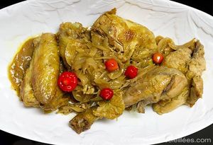 Poulet mariné au citron