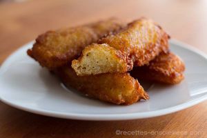 Beignet de manioc au coco