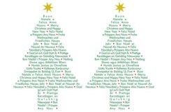 Apprenez à dire « Joyeux Noël » dans différentes langues !