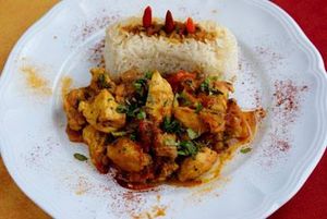 Cari poulet créole du chef