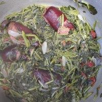 Saucisses fumées au cresson Saosisy sy Anandrano