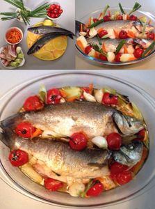 Poisson cuisiné façon malgache