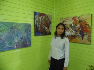 Peinture : Lova Aubry présente les sept pêchés capitaux