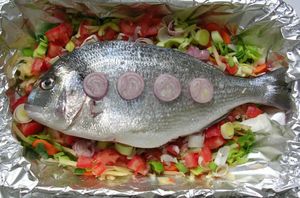Dorade en papillote