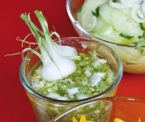 Sauce aux piments verts