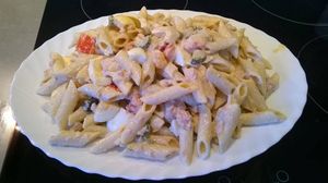 Salade de pâtes au thon