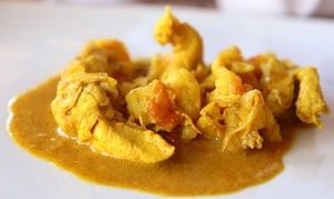 Curry de poulet aux crevettes malgaches