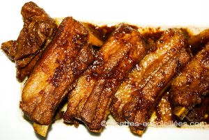 Travers de porc à la sauce soja