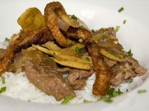 Canard au gingembre
