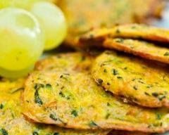 Galettes de courgettes au curcuma
