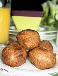 Beignets à la crème de coco