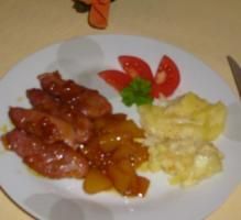 Magret de canard aux mangues