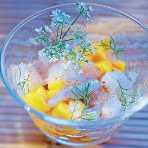 Tartare de daurade à la vanille