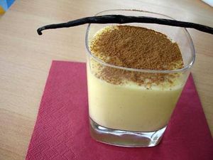 Crème vanille et cannelle
