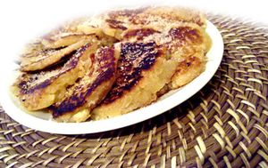 Galettes de manioc au rhum