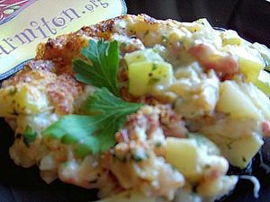 Gratin de chayottes