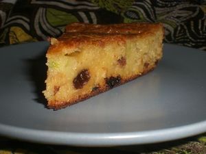 Gâteau à la chayotte