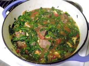 Bouillon de brèdes - Ro mazava